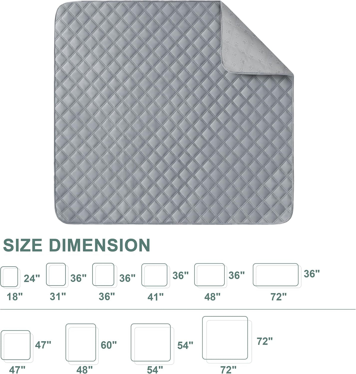 Extra-Large Washable Potty Pads for Puppies and Dogs