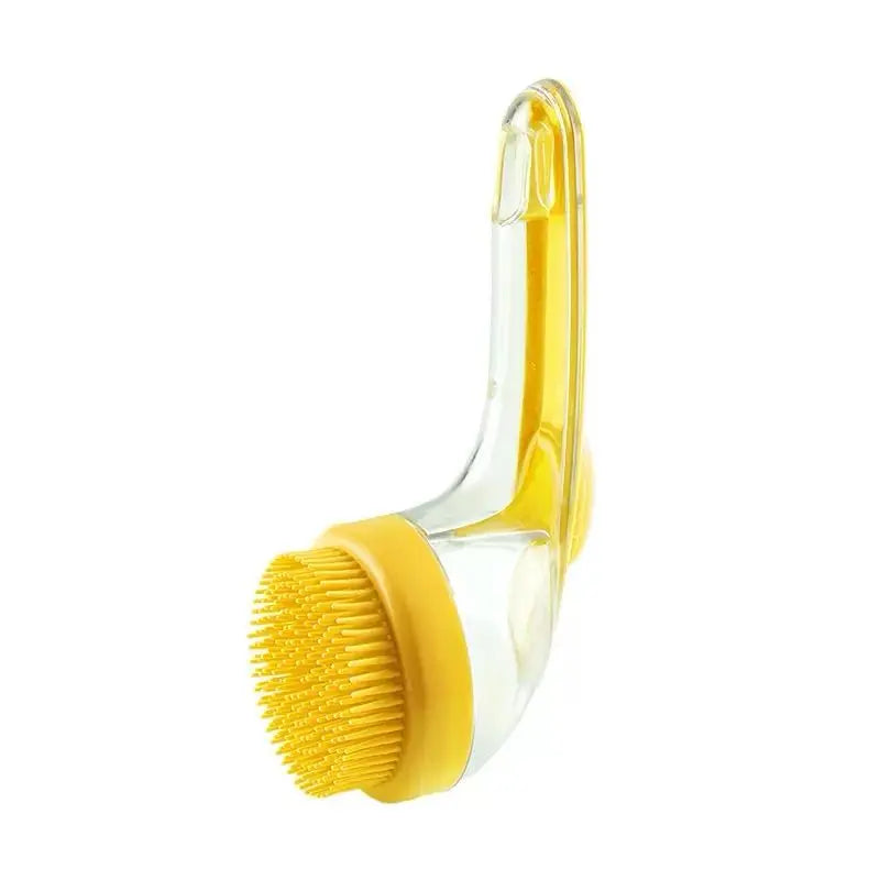 Dog Bath Brush with Built-In Shampoo Dispenser