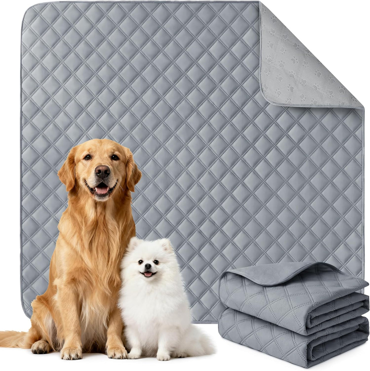 Extra-Large Washable Potty Pads for Puppies and Dogs 