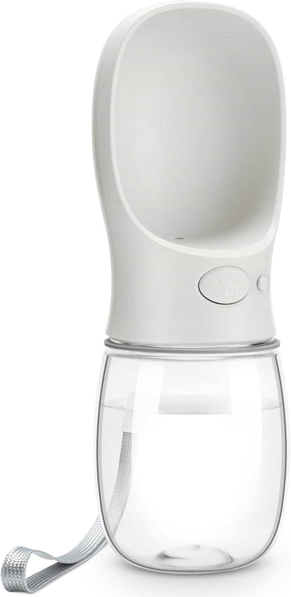 Travel Water Bottle for Dogs with Drinking Trough