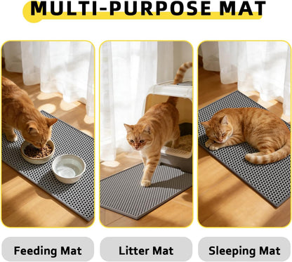 Honeycomb Litter Trapping Mat for Cats