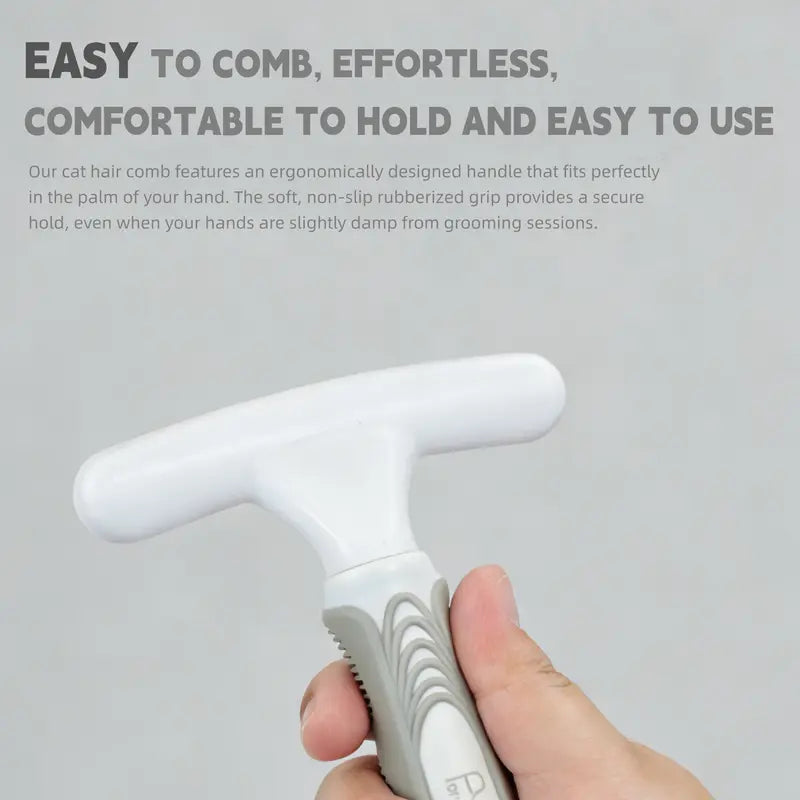 Paw Print Deshedding Brush for Dogs & Cats