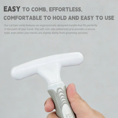Paw Print Deshedding Brush for Dogs & Cats
