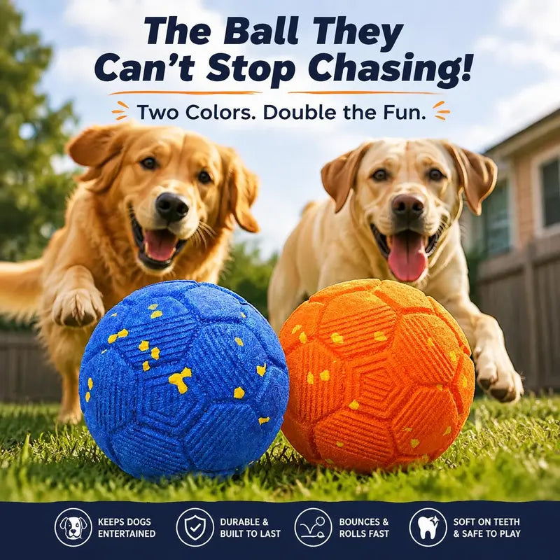 Self-Moving rechargeable Rolling Interactive Ball with 3 play modes for Dogs & Cats