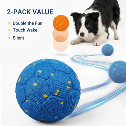Self-Moving rechargeable Rolling Interactive Ball with 3 play modes for Dogs & Cats
