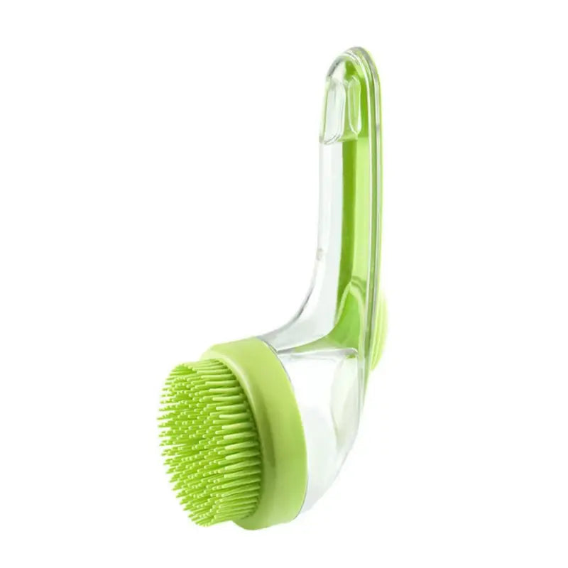 Dog Bath Brush with Built-In Shampoo Dispenser